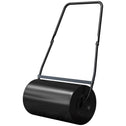 46L Lawn Roller, Push/Tow Behind Sod Roller with U Shaped Handle, Water Filled Yard Roller for Garden, Lawn, Backyard