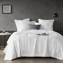Down Alternative Blanket with Cool Touch, OEKO-TEX Certified, Machine Washable, Designed for Full, Queen Beds, 90" L x 90" W x 0.25" H, White