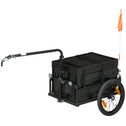 Trailer for Bike, Bicycle Cargo Trailer with Removable Storage Box, No Bottom