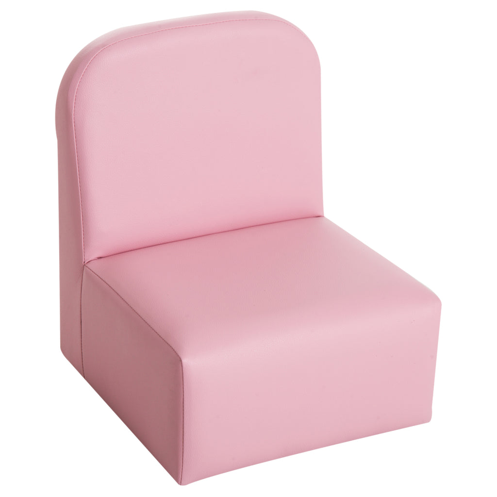 2-in-1 Convertible Table and Chair Set for Boys Girls for Boys Girls, Pink