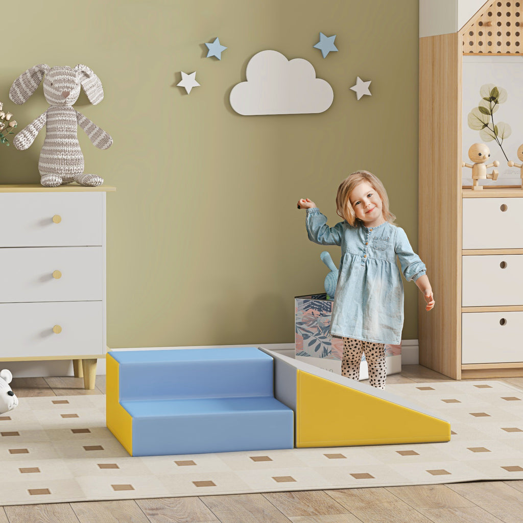 2 Piece Climb and Crawl Activity Play Set, Contemporary