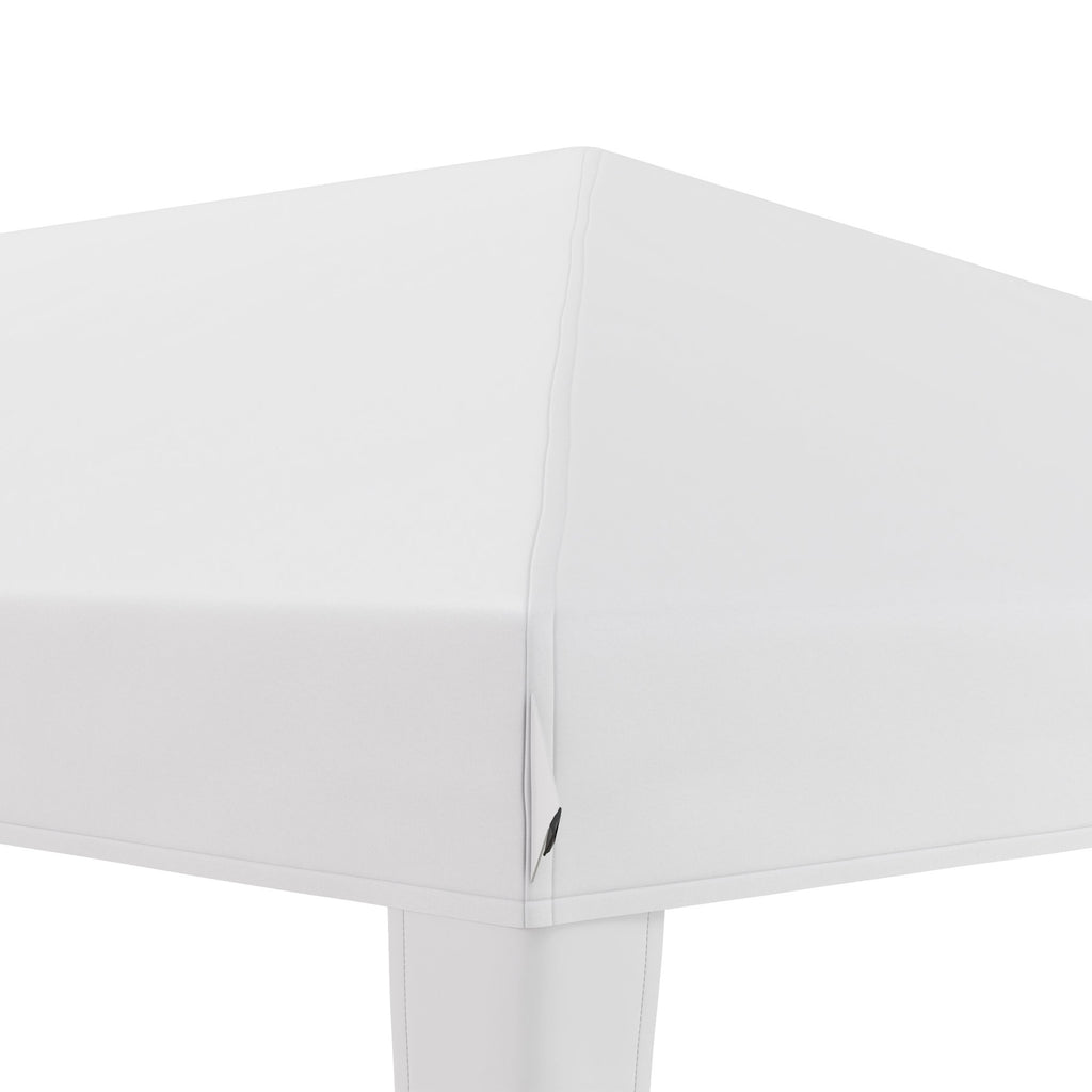 10' x 19.2' Outdoor Gazebo Pop Up Canopy Party Tent with Carrying Bag, White