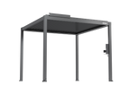POWER+ Gen 2 Motorized Pergola – Motorized Louvers, 10'L x 10'W, Gray, 6063-T5 Aluminum