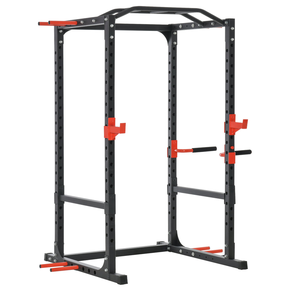 Power Tower Pull Up Bar Squat Rack Power Cage At Home Workout Equipment,Upper Body Strength Training Equipment