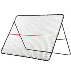 Soccer Rebounder Net, Adjustable and Foldable Multi-Sport Training Bounce Back Net, Target Goal for Soccer Practice and Training, 8.5' x 6.5'