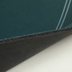 Poker Mat Texas Hold'em Poker Table Top with Non-Slip Bottom Dark Green