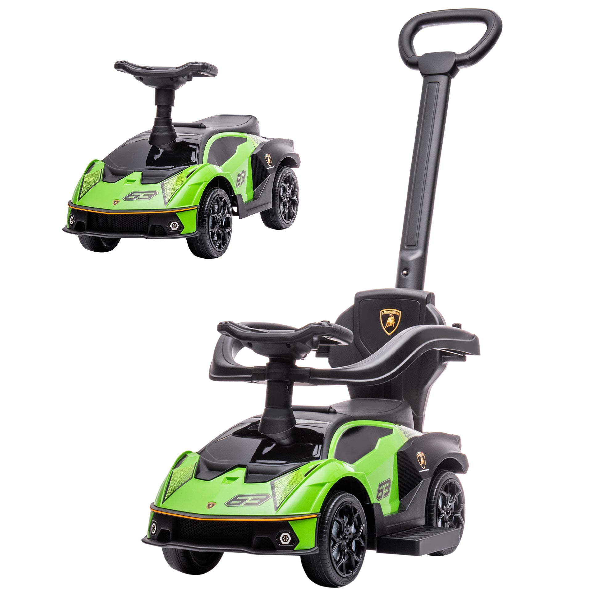 Toddler Push Car, Stroller Walking Car Age for 1-3, Green