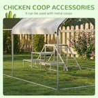 Chicken Roost Toys for Chickens Hens, Coop Accessories with Wood Stand, Ladder Platforms, for 10-15 Chickens