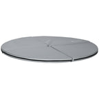 Pole Dance Mat, 2"T x 5'W Folding Pole Crash Mat for Home, Lightweight and Foldable, Gray
