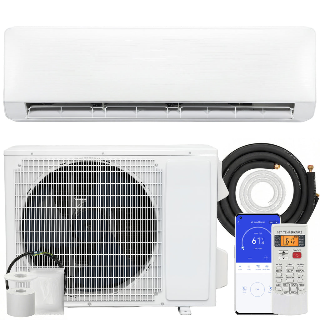 23000 BTU Mini Split Air Conditioner, 22 SEER2 230V WIFI Enabled Inverter AC Unit Cools up to 1500 Sq.Ft