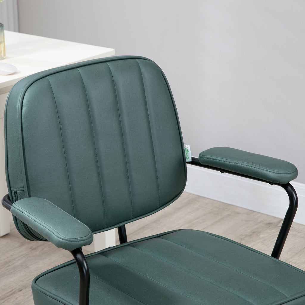 Home Office Chair with Adjustable Height and Tilt, Green