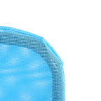 Folding Chaise Lounge Chair, Pool Sun Tanning Chair, Outdoor Lounge Chair with Reclining Back, Breathable Mesh Seat, Headrest for Beach, Yard, Patio, Blue
