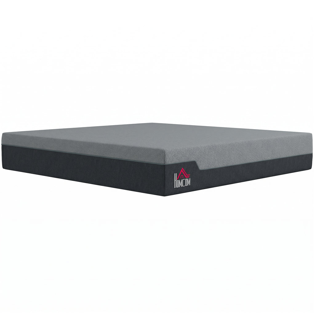 King Mattress, 14 Inch Memory Foam Mattress for Pressure Relief, Graphene Gel Cooling Copper Bed in a Box, Made in USA