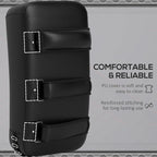 16.5 in Muay Thai Kick Shield Punching Pad, Kick Shield for Martial Arts, Karate, Kickboxing, MMA x 1 Unit, Red
