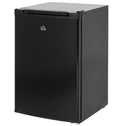 Upright Freezer, 3 Cu Ft Small Freezer with Reversible Single Door, Adjustable Thermostat for Home, Apartment, Black