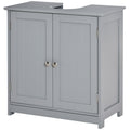 Bathroom Vanities, Bathroom Sink Cabinets with U-Shape Cut-Out and Adjustable Internal Shelf, Gray
