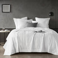 Down Alternative Blanket with Cool Touch, OEKO-TEX Certified, Machine Washable, Designed for Full, Queen Beds, 90" L x 90" W x 0.25" H, White