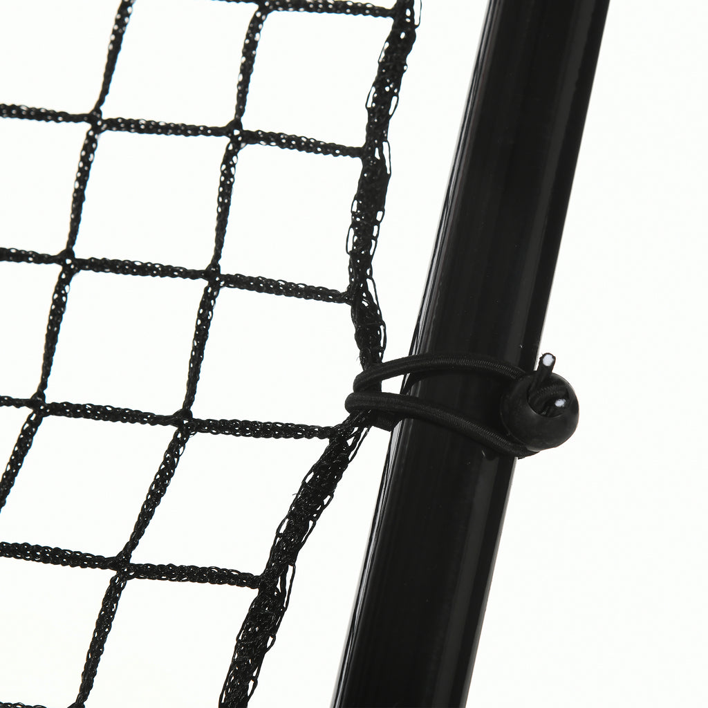 Soccer Rebounder Net, Adjustable and Foldable Multi-Sport Training Bounce Back Net, Target Goal for Soccer Practice and Training, 8.5' x 6.5'