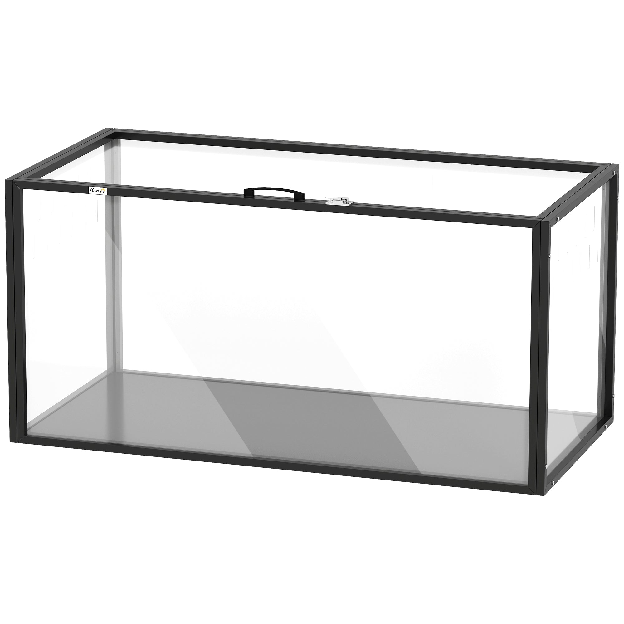 Large Acrylic Hamster Cage, Chewproof Guinea Pig Cage with Openable Top, for Hedgehog, Dwarf Hamster, Rat