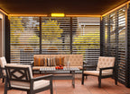 POWER+ PRO Gen 2 Motorized Pergola, 13' x 23', Gray, 6063-T5 Aluminum, Motorized Louvers & LED Lighting