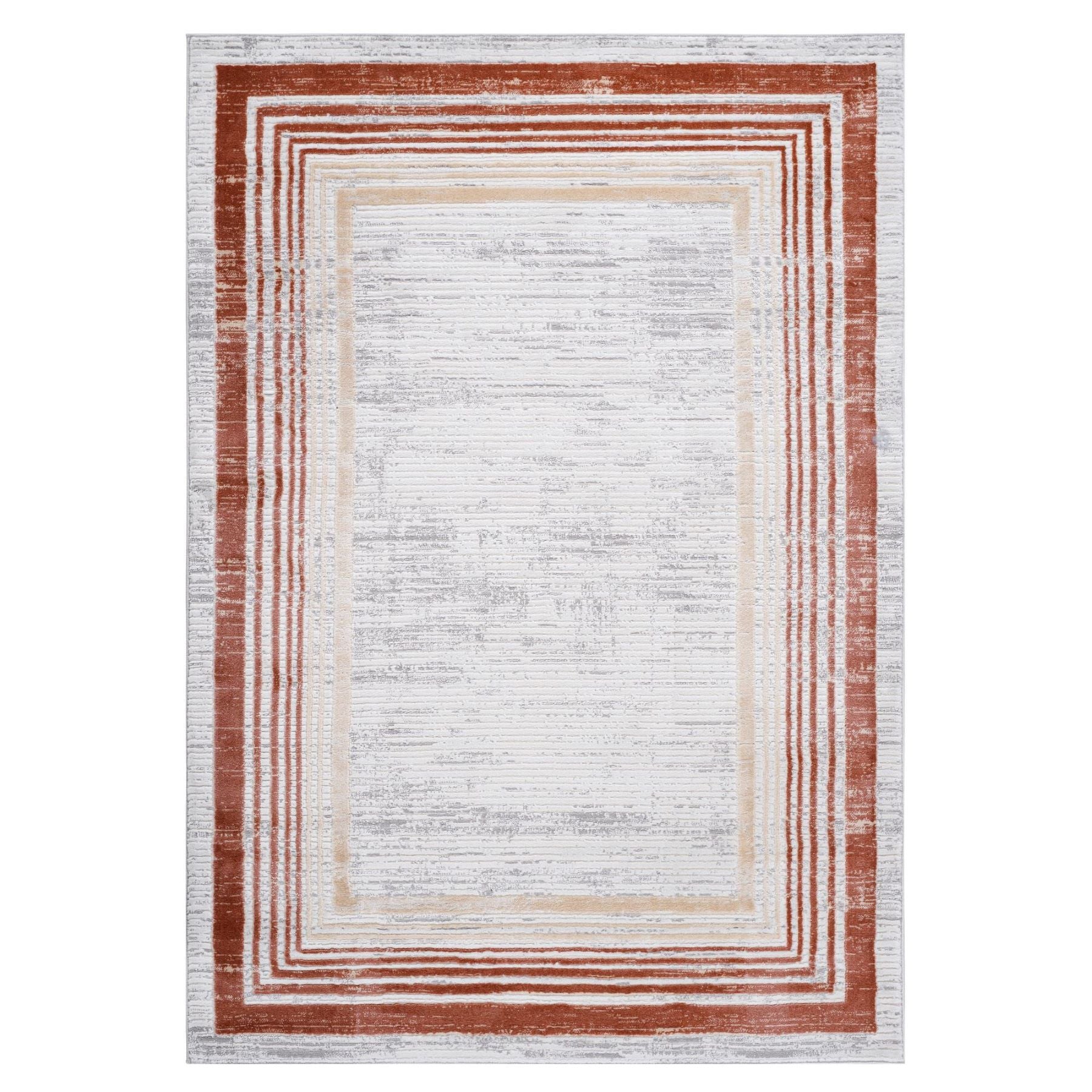 Naar 8x10 Stain-Resistant Area Rug with Cotton Backing, Medium Pile Height, Stylish Kid and Pet-Friendly Carpet, 120" L x 93" W x 0.35" H, Brown