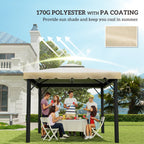 Model 84C-051 or 84C-269 10' x 10' Gazebo Replacement Canopy, Beige