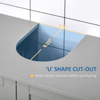 Under Sink Pedestal Storage Bathroom Cabinet, Gray