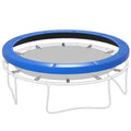 12FT Trampoline Spring Cover, Safety Trampoline Pad Replacement, Waterproof and Tear Resistant, All Weather Trampoline Accessories, No Holes for Pole, Blue