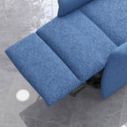Power Lift Chair for Seniors, Electric Lift Recliner Chair with Remote Control, Side Pockets for Living Room, Blue