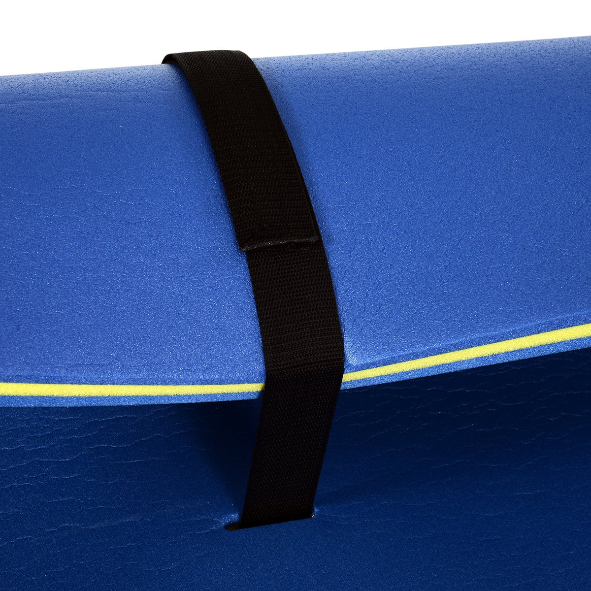 Roll-Up Pool Float Pad for Lakes, Oceans& Pools, Water Mat for Playing, Relaxing & Recreation - Blue