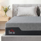 King Mattress, 14 Inch Memory Foam Mattress for Pressure Relief, Graphene Gel Cooling Copper Bed in a Box, Made in USA