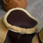 Ride on Horse, Plush Walking Horse Toy, Kids Riding Chair with Wheels for Kids 3-9 Years, Light Brown