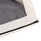 Universal Replacement Mesh Sidewall Netting for 9.84' x 13.1' Gazebos and Canopy Tents with Zippers, (Sidewall Only) White