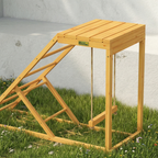 Chicken Activity Play for Healthy & Happy Animals with Chicken Perches & Hen Ladder, Chicken Coop Toy, Yellow