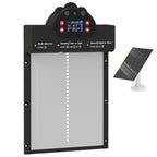 2K HD AI Camera Automatic Chicken Coop Door with APP Remote Control, WiFi Solar Powered with 5200 mAh Large Battery