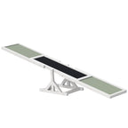 Wooden Dog Agility Seesaw for Training and Exercise, White