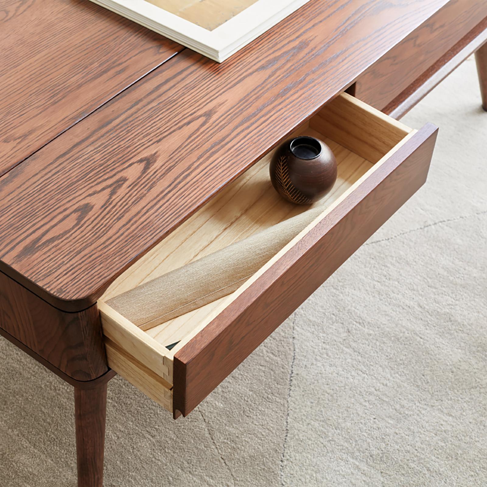 Versatile Lift-Top Coffee Table with 3 Hidden Storage Compartments, Solid Center Table for Living Area, 47″ L x 25.5″ W x 17.5″ H, Walnut