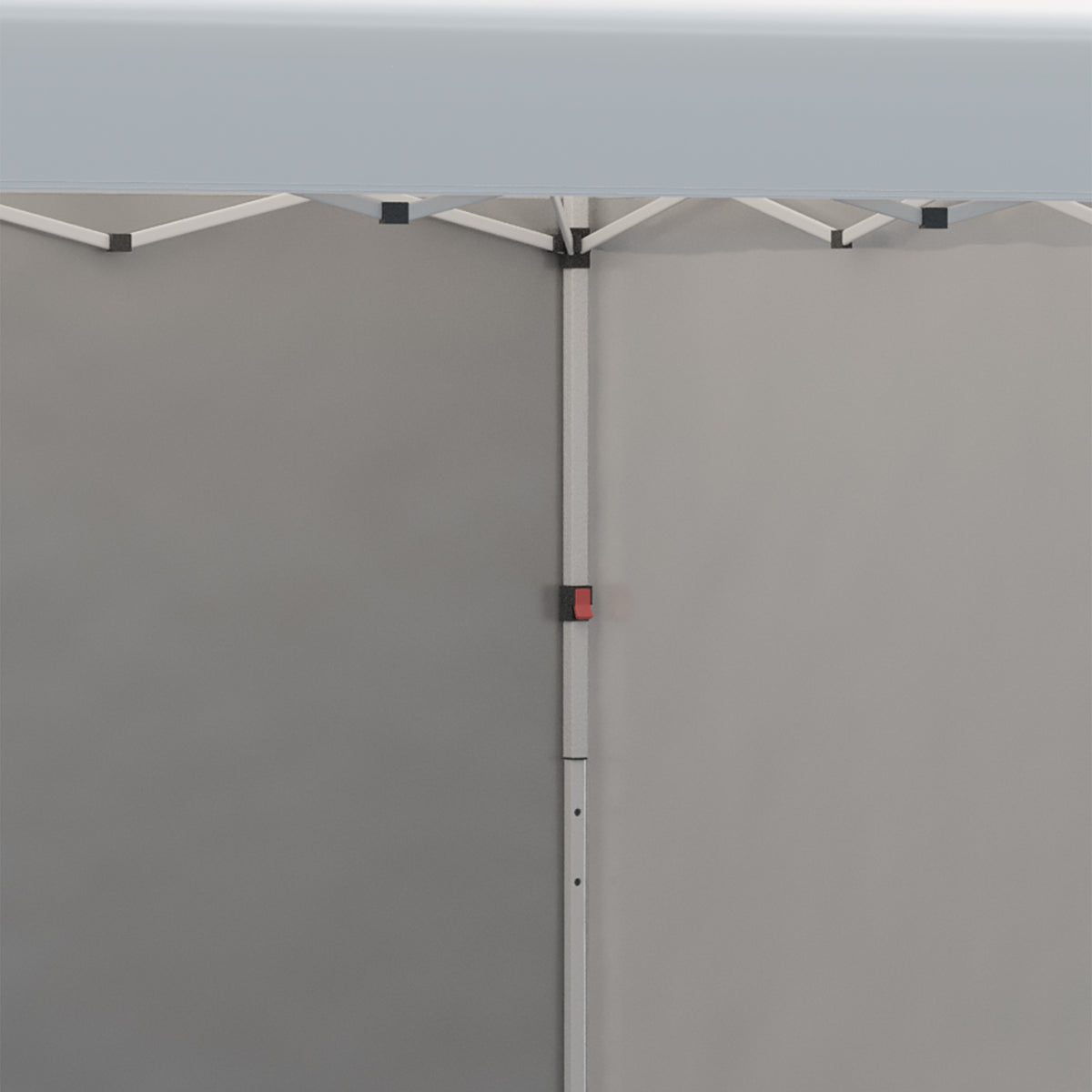 10' x 10' Pop Up Canopy Tent with 3 Sidewalls, Leg Weight Bags and Carry Bag, Height Adjustable, Instant Party Tent Event Shelter Gazebo for Garden, Patio, Cream