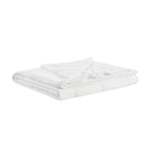 Down Alternative Blanket with Cool Touch, OEKO-TEX Certified, Machine Washable, Designed for Full, Queen Beds, 90" L x 90" W x 0.25" H, White