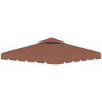 Model 84C-051 or 84C-269 10' x 10' Gazebo Replacement Canopy, Coffee