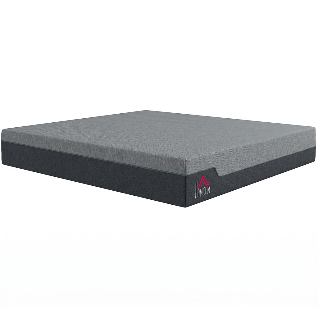 King Mattress, 12 Inch Memory Foam Mattress for Pressure Relief, Graphene Gel Cooling Copper Bed in a Box, Made in USA