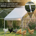 Chicken Roost for Coop, Jungle Gym Roosting Bar, 55" x 33.75"