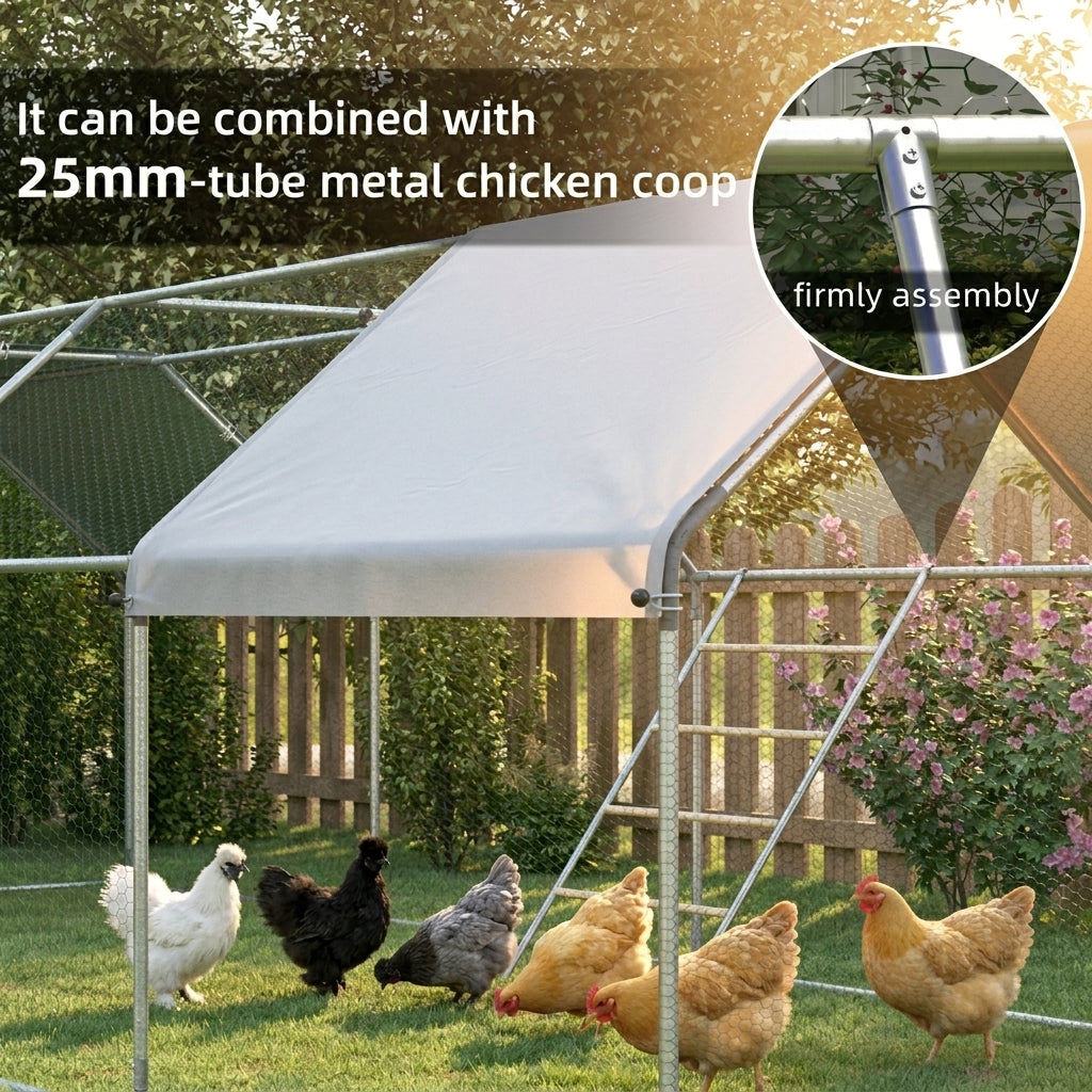 Chicken Roost for Coop, Jungle Gym Roosting Bar, 55" x 33.75"