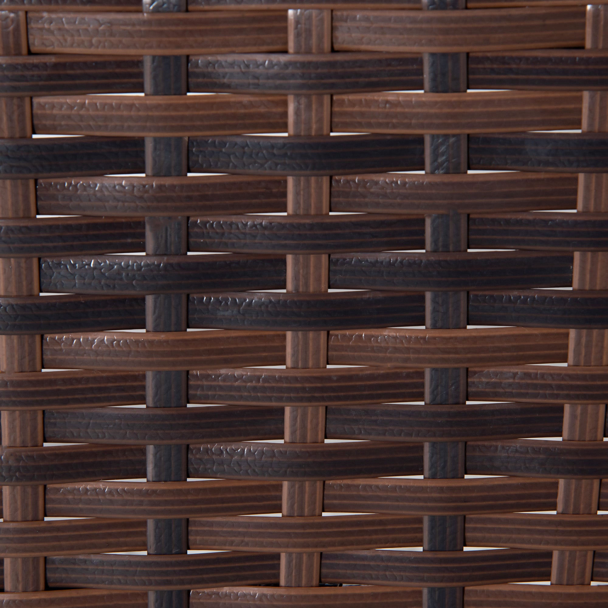 Rattan Porch Rocker w/ Plush Cushion, Gray