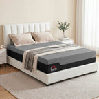 Queen Mattress, 14 Inch Memory Foam Mattress for Pressure Relief, Graphene Gel Cooling Copper Bed in a Box, Made in USA
