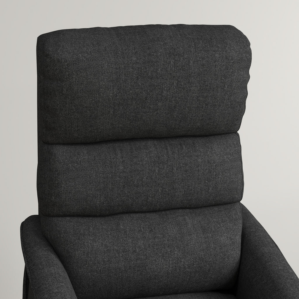 Power Lift Chair for Seniors, Electric Lift Recliner Chair with Remote Control, Side Pockets for Living Room, Black