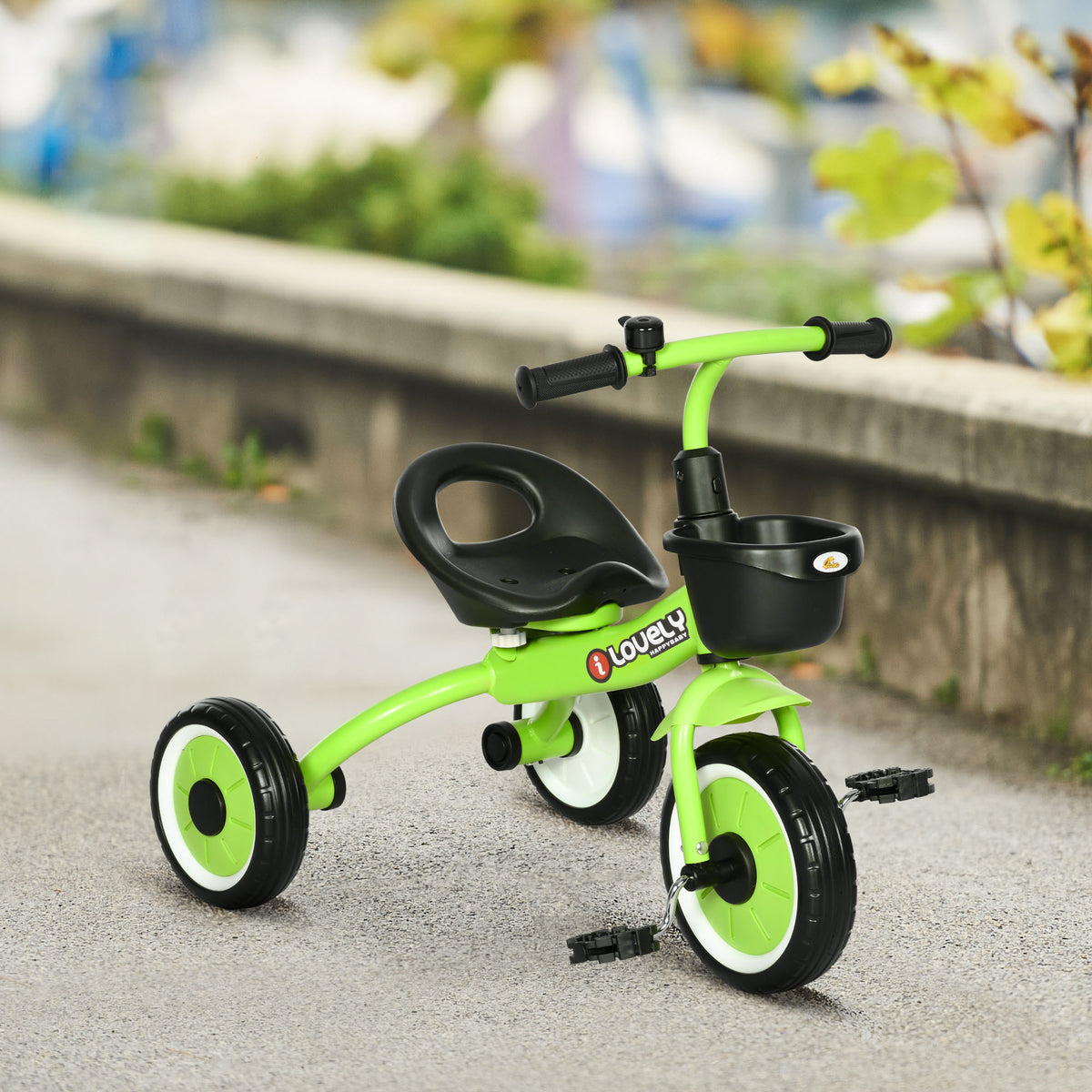 Tricycle for Kids Age 2-5, Toddler Bike for Children, Green