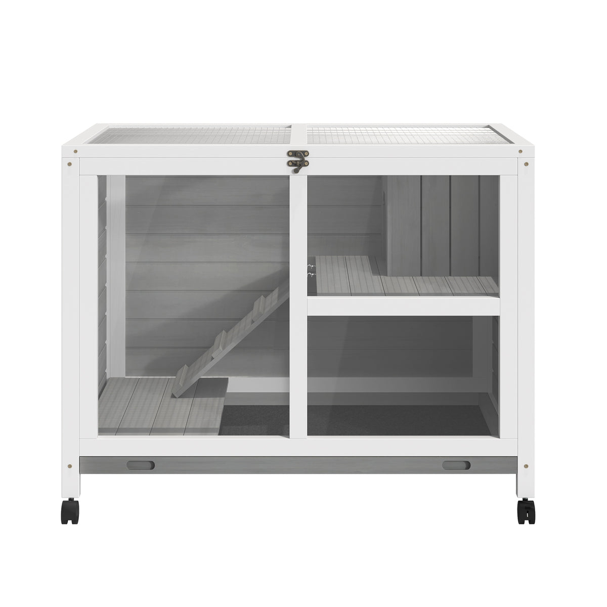 Desk/Table Sized Rabbit Hutch with Wheels