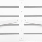 2-Person Wooden Garden Bench, Outdoor Wagon Wheel Porch Bench for Backyard Garden, Support 550 LBS, Rustic Country Style Patio Furniture, White