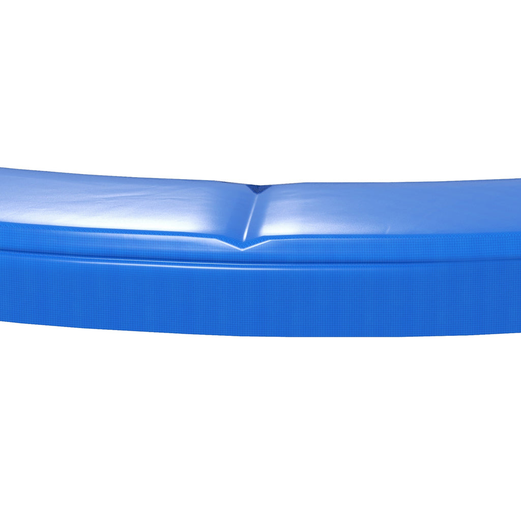 12FT Trampoline Spring Cover, Safety Trampoline Pad Replacement, Waterproof and Tear Resistant, All Weather Trampoline Accessories, No Holes for Pole, Blue